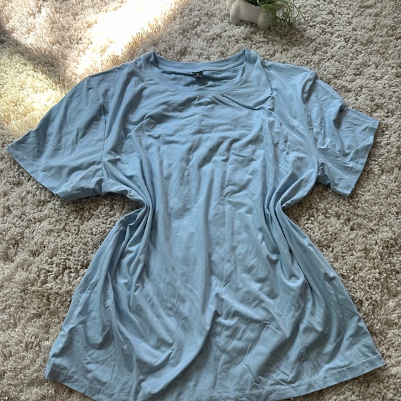 SHEIN Other - Super soft, baby, blue casual plain men’s extra large plain T-shirt. Siz…